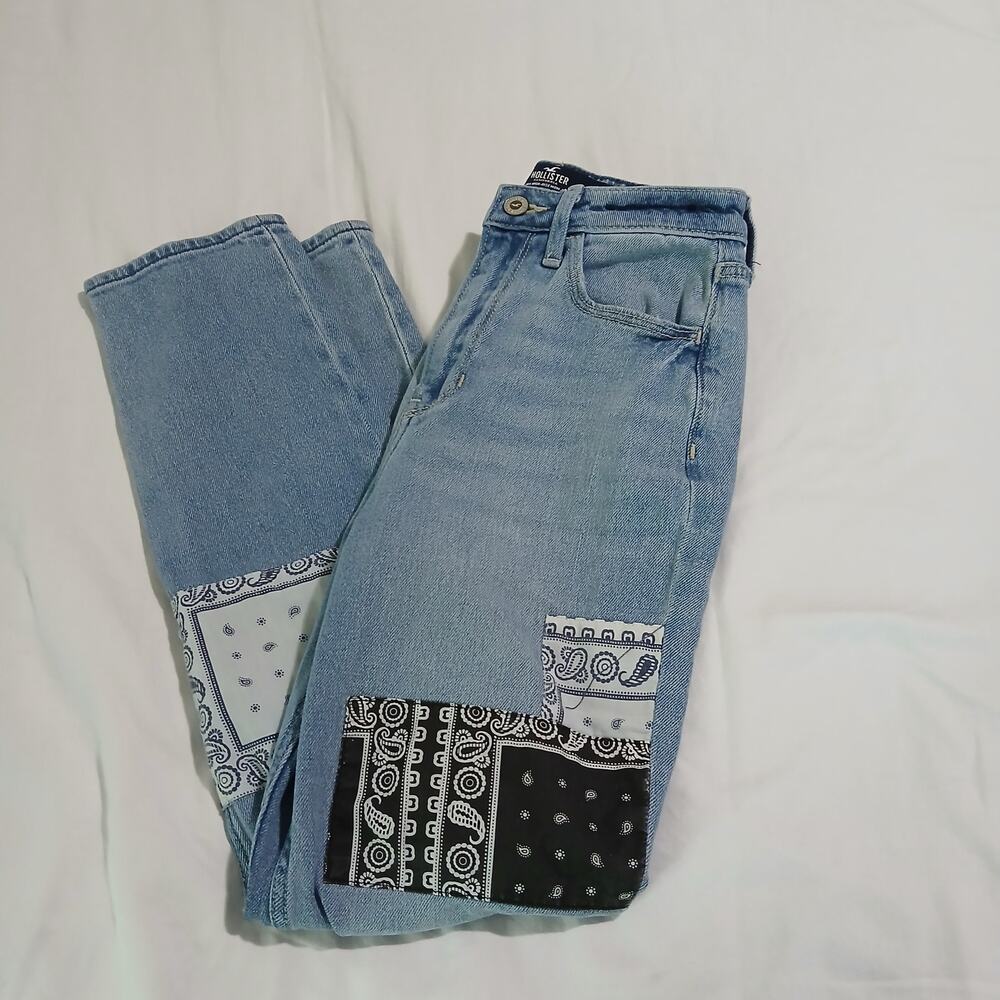 HOLLISTER Ultra High-Rise MOM JEAN Hollister Vintage Stretch 00R 23/27